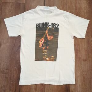 VTG 2001 Blink 182 Adult Small Shirt Band Tour Concert Punk Rock Skate